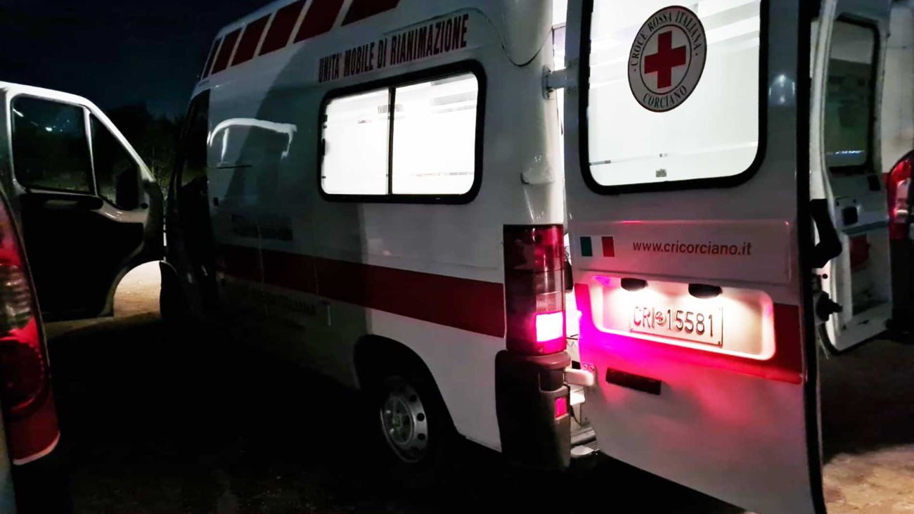 Consegna ambulanza dal Comitato di Corciano (PG)
